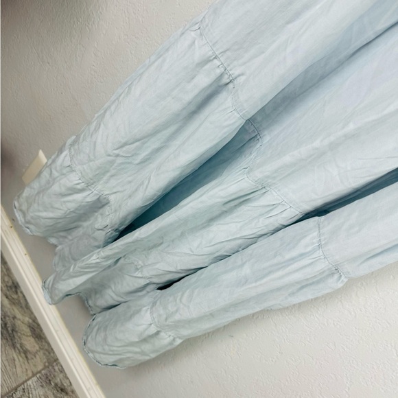 Rails Light Vintage Amaya Midi Dress Medium Sleeveless Tank Baby Blue - Picture 5 of 9